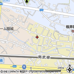 東京都稲城市矢野口21周辺の地図