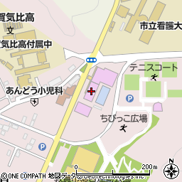 敦賀市総合運動公園プール周辺の地図