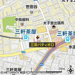 マーロウ三軒茶屋店周辺の地図