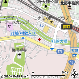 東京都八王子市打越町2013周辺の地図