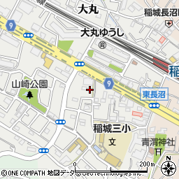 東京都稲城市大丸71-6周辺の地図