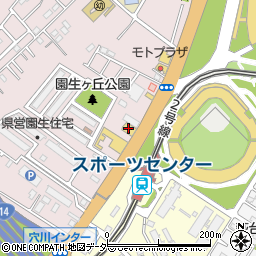 ガスト穴川インター店周辺の地図