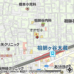 パレットプラザ　祖師ヶ谷大蔵北口店周辺の地図