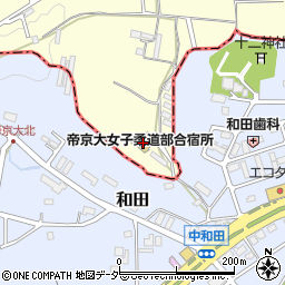 東京都日野市百草1078周辺の地図