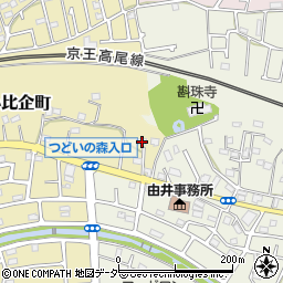 東京都八王子市小比企町983周辺の地図