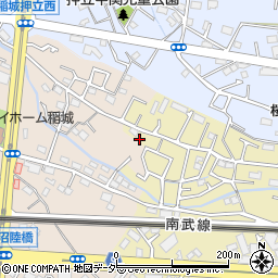 東京都稲城市矢野口26-12周辺の地図