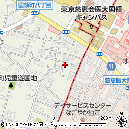 東京都調布市国領町7丁目70-49周辺の地図