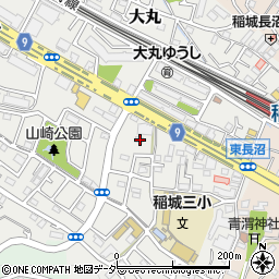 東京都稲城市大丸71周辺の地図