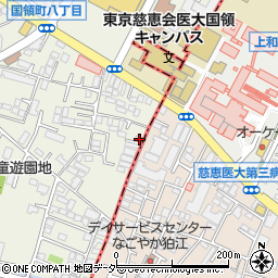 東京都調布市国領町7丁目71-6周辺の地図