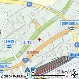 東京都八王子市高尾町1599周辺の地図