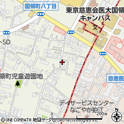 東京都調布市国領町7丁目70-14周辺の地図