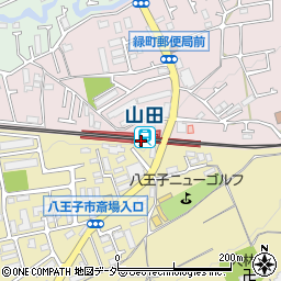 東京都八王子市緑町432周辺の地図
