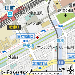 ＩＴＦ国際運輸労連東京事務所周辺の地図