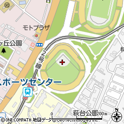 千葉県総合スポーツセンター野球場周辺の地図