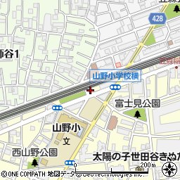 東京都世田谷区砧6丁目9-5周辺の地図