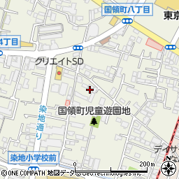 東京都調布市国領町7丁目45-5周辺の地図