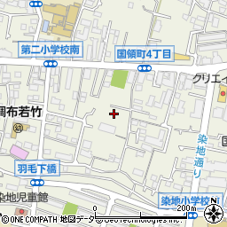 東京都調布市国領町7丁目10周辺の地図