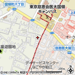 東京都調布市国領町7丁目71周辺の地図