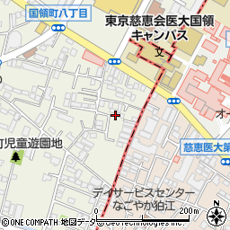 東京都調布市国領町7丁目70-50周辺の地図