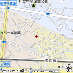 東京都稲城市矢野口26-6周辺の地図