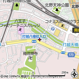 東京都八王子市打越町2012周辺の地図