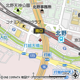 ノムラ薬局　北野店周辺の地図