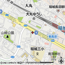 東京都稲城市大丸84周辺の地図