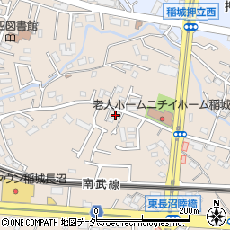 旧川崎街道周辺の地図