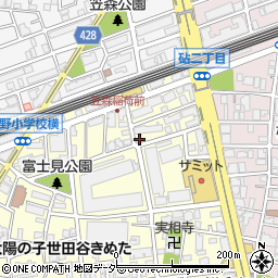 東京都世田谷区砧2丁目20-8周辺の地図