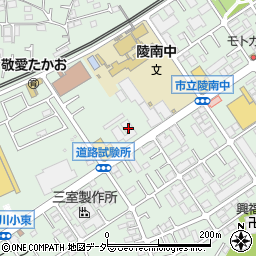 日本道路建設業協会道路試験所周辺の地図