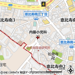 内藤小児科内科医院周辺の地図