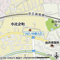 東京都八王子市小比企町1004周辺の地図
