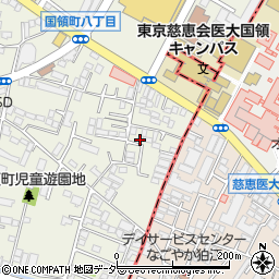 東京都調布市国領町7丁目70周辺の地図
