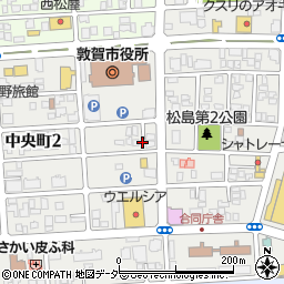 株式会社ウエキグミ　パナホーム事業部敦賀営業所周辺の地図