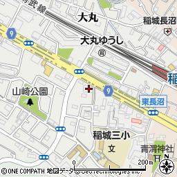 東京都稲城市大丸71-19周辺の地図