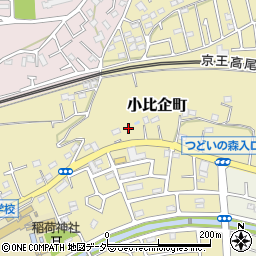 東京都八王子市小比企町1031周辺の地図