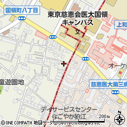 東京都調布市国領町7丁目71-9周辺の地図