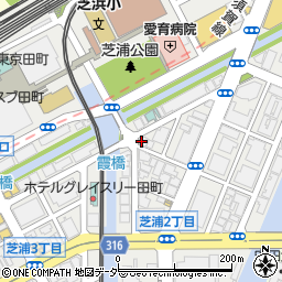 個室Lounge Colon コロン 田町店周辺の地図