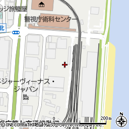 東京都江東区新木場4丁目3-21周辺の地図