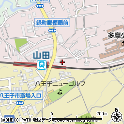 東京都八王子市緑町604周辺の地図