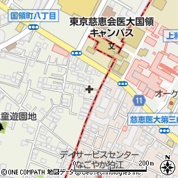 東京都調布市国領町7丁目71-16周辺の地図