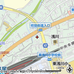 東京都八王子市東浅川町1108周辺の地図