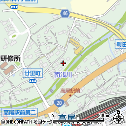 東京都八王子市廿里町28周辺の地図