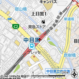 LONCAFE STAND NAKAMEGURO周辺の地図