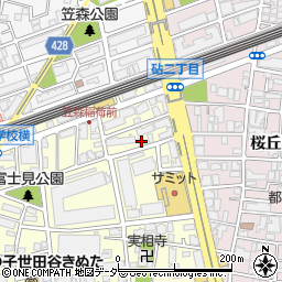 東京都世田谷区砧2丁目20-5周辺の地図