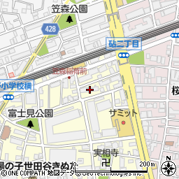 東京都世田谷区砧2丁目20-14周辺の地図
