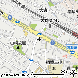 東京都稲城市大丸71-21周辺の地図