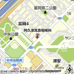 富岡接骨院周辺の地図