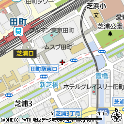 msb Tamachi 駐車場【S棟】【ハイルーフ】周辺の地図