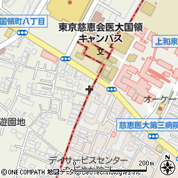 東京都調布市国領町7丁目74-16周辺の地図